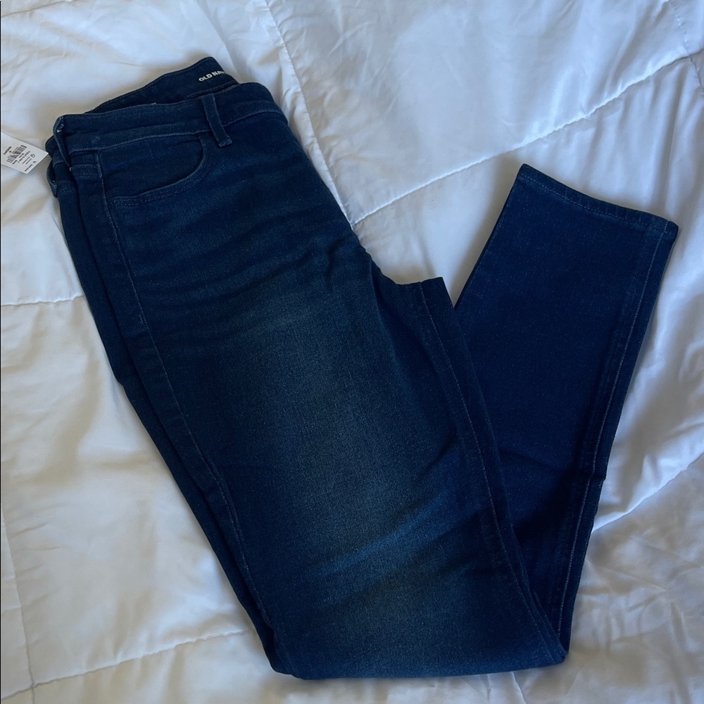Old Navy Women's Deep Indigo Skinny Jeans